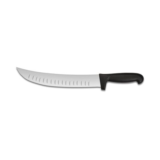 25cm/10" fluted edge curved cimeter butcher steak knife