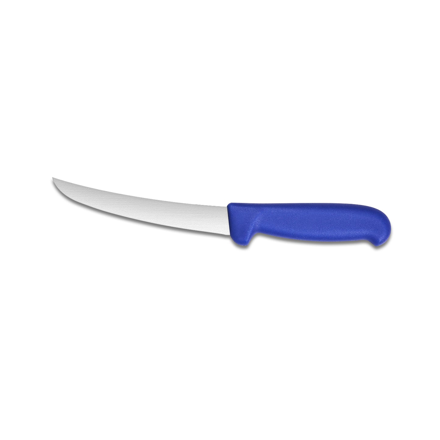 15cm wide curved stiff boning knife