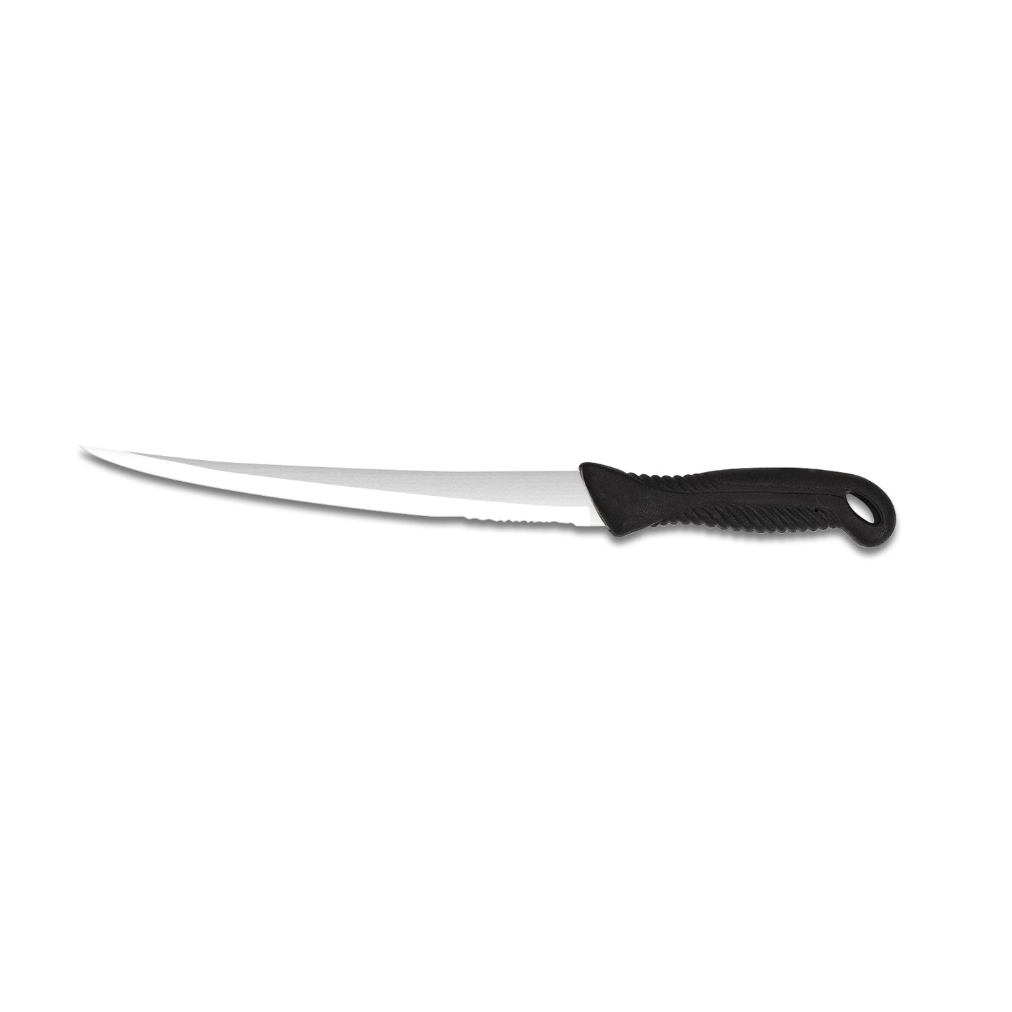 22.5cm douglas serrated fish filleting knife hollow